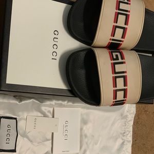 Gucci rubber slide